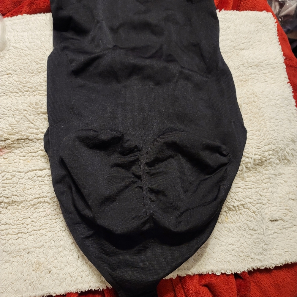 BODY TAMING LEOTARD BODY SUIT BACK SMOOTHER SHAPEWEAR TUMMY CONTROL SHAPER - Picture 2 of 9